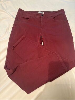 Pants in Deep Burgundy